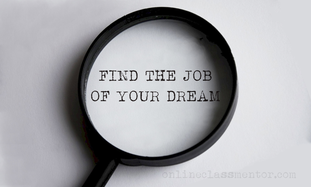 Find The Job Of Your Dream