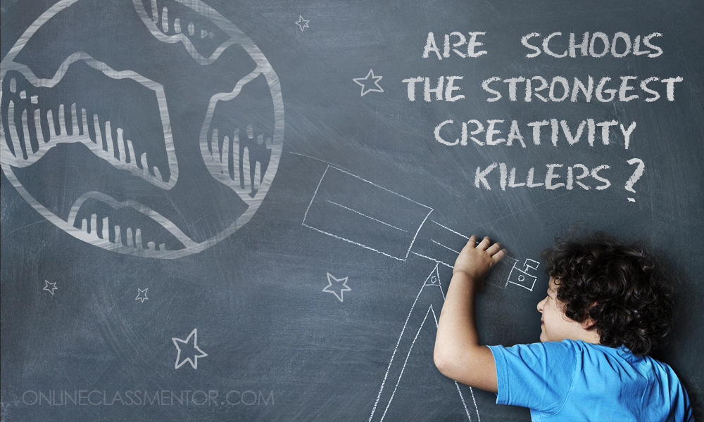 Are schools the strongest creativity killers